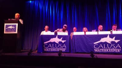  KC organizer & speaker of Calusa Waterkeeper's FLORIDA ECONOMIC WATER SUMMIT (FEWS) 
